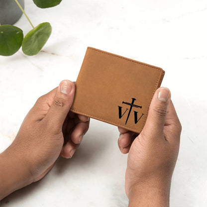 Personalized Faith Wallet Gift – Faith Strength Honor