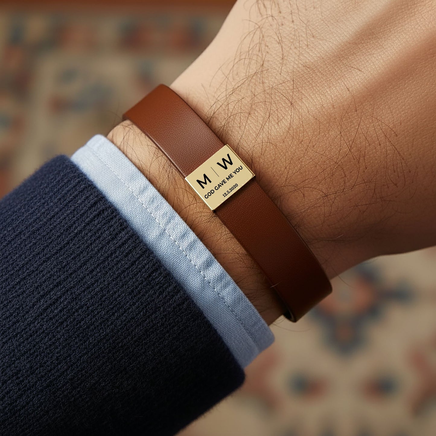 Faith Bracelet for Husband – God Gave Me You