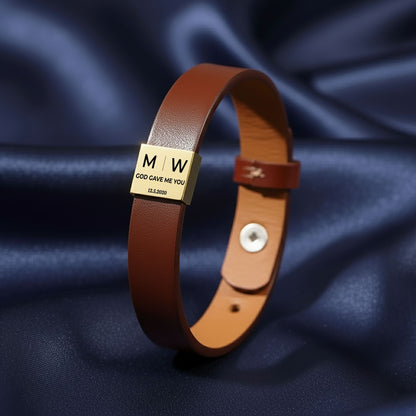 Faith Bracelet for Husband – God Gave Me You